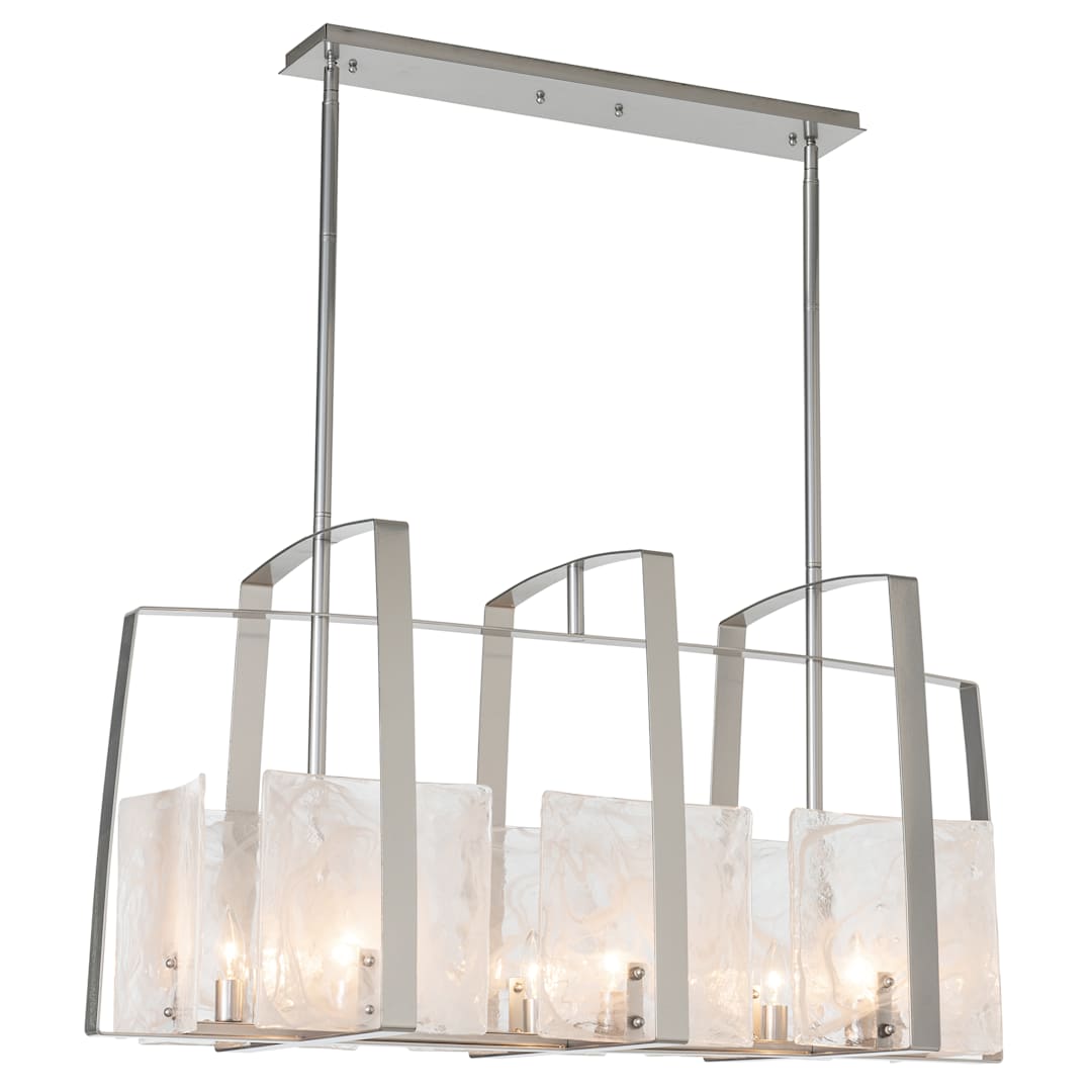 Arc 8 Light 43" Wide Linear Chandelier