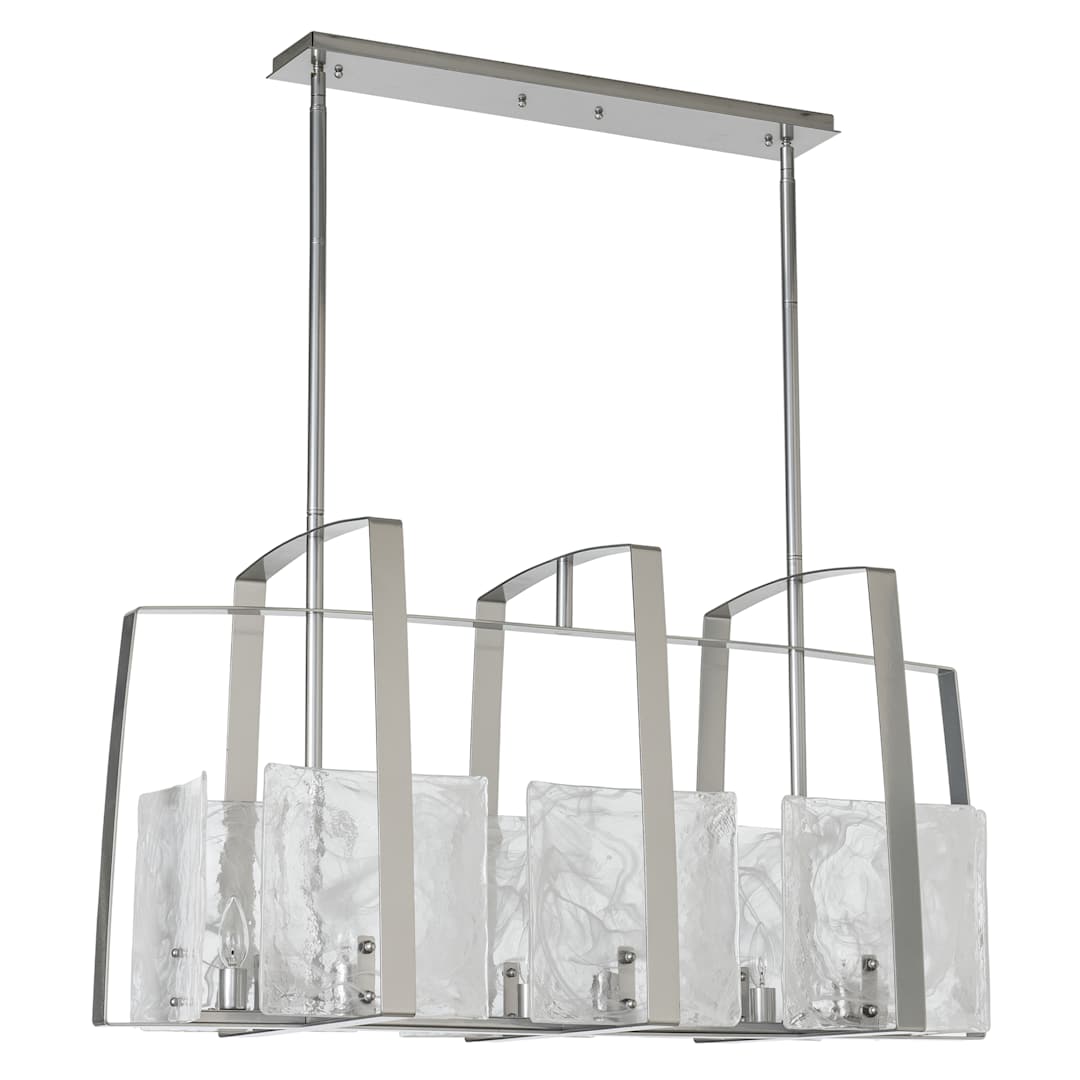 Arc 8 Light 43" Wide Linear Chandelier