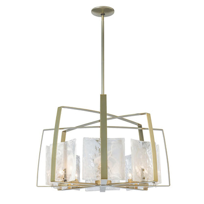 Arc 8 Light 34" Wide Drum Chandelier