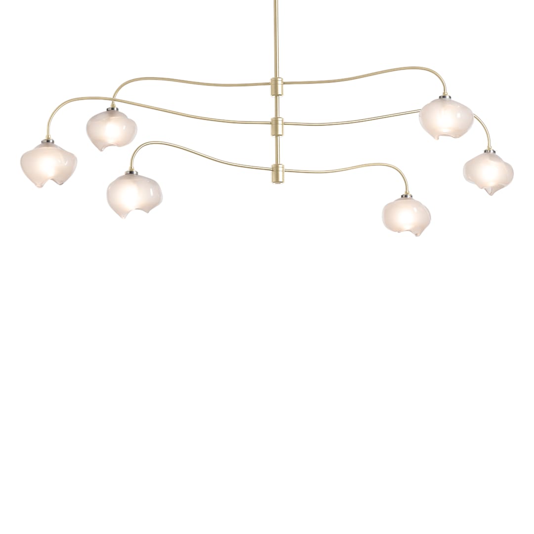 Ume 6 Light 59" Wide Linear Pendant