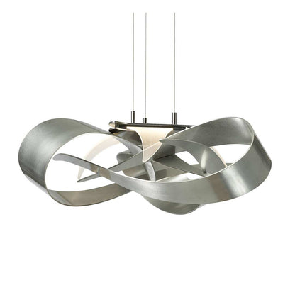 Flux 27" Wide LED Abstract Chandelier