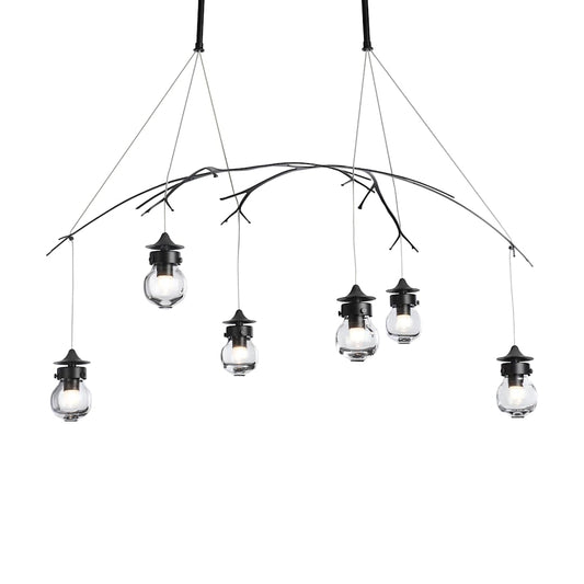 Kiwi 6 Light 37" Wide Linear Chandelier