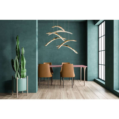 Glissade 44" Wide Suspension Multi Light Pendant