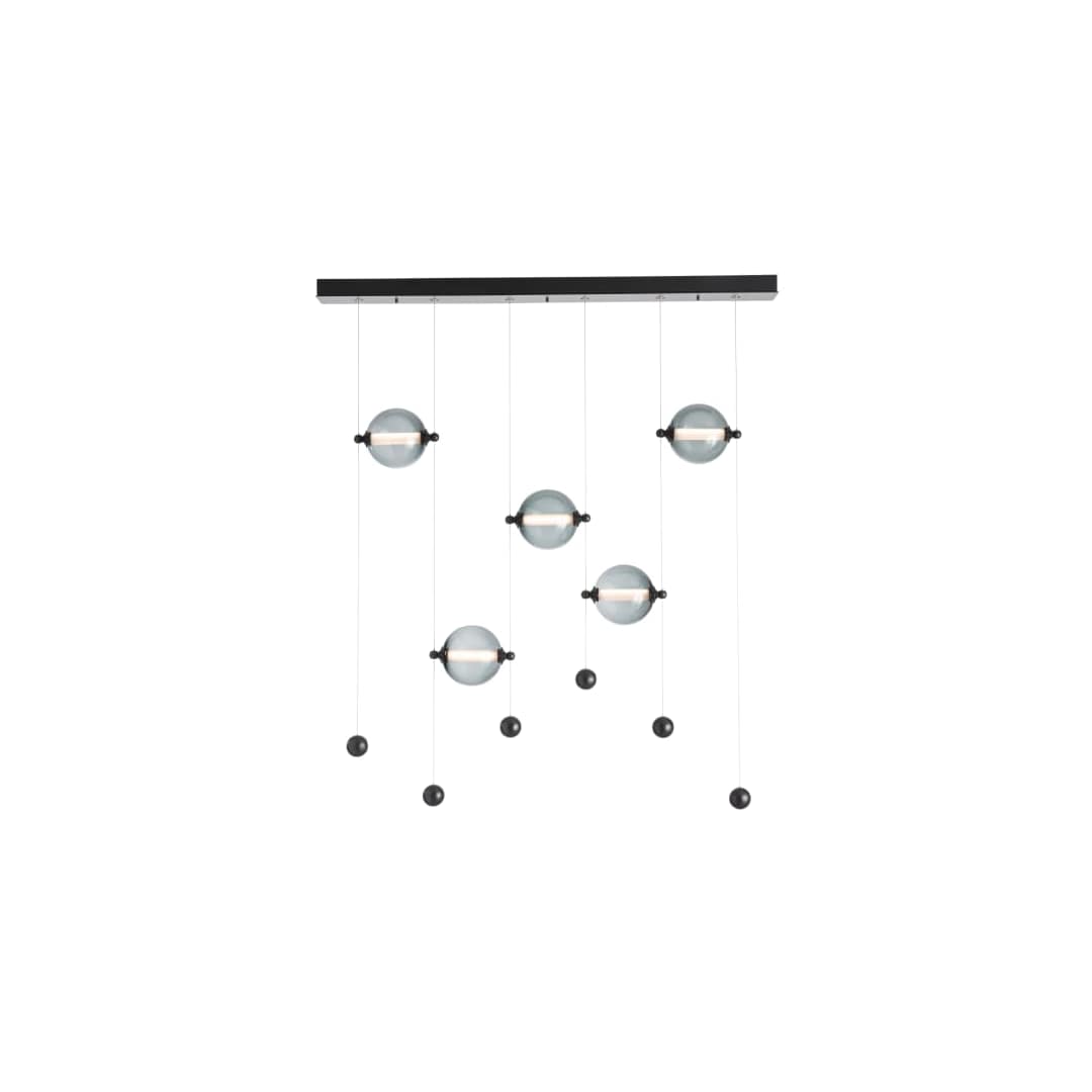 Abacus 41" Wide LED Suspension Multi Light Pendant