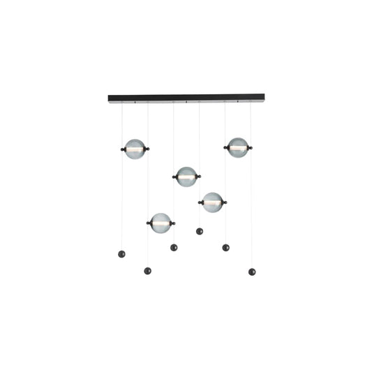 Abacus 41" Wide LED Suspension Multi Light Pendant