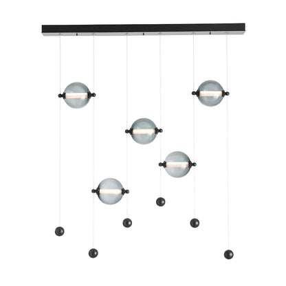 Abacus 41" Wide LED Suspension Multi Light Pendant