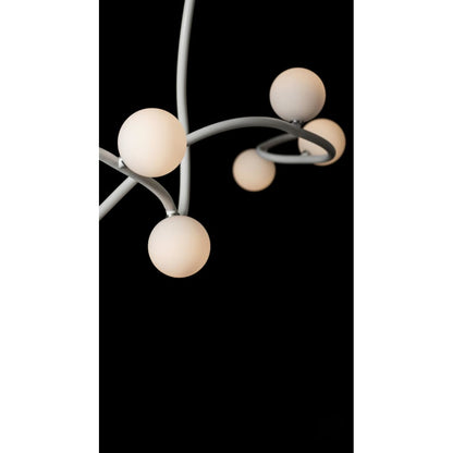 Slide 6 Light 69" Wide Abstract Multi Light Pendant