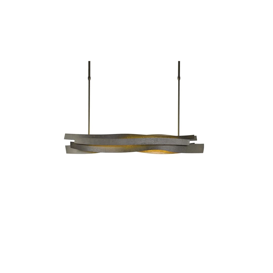 Landscape 37" Wide LED Linear Short Orientation Chandelier