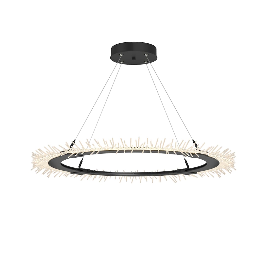 Anemone 37" Wide LED Ring Chandelier