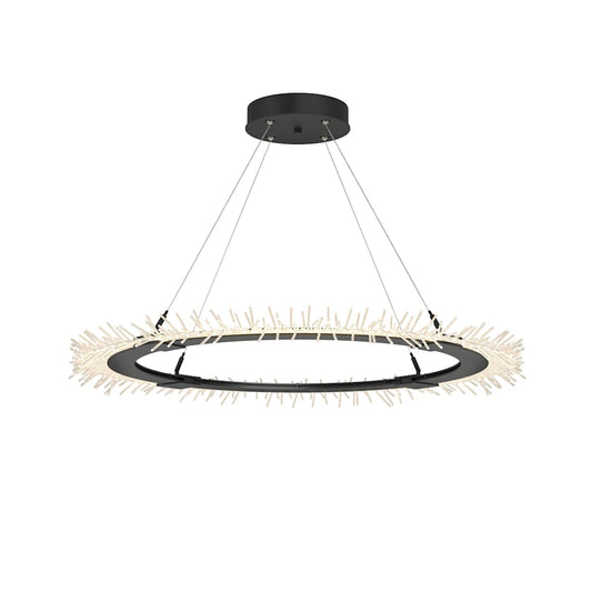 Anemone 37" Wide LED Ring Chandelier