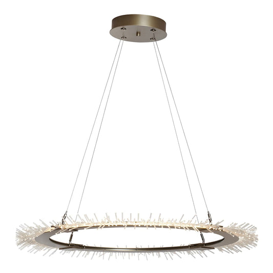 Anemone 37" Wide LED Ring Chandelier