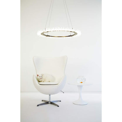 Anemone 37" Wide LED Ring Chandelier