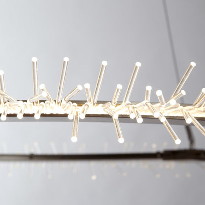 Anemone 37" Wide LED Ring Chandelier