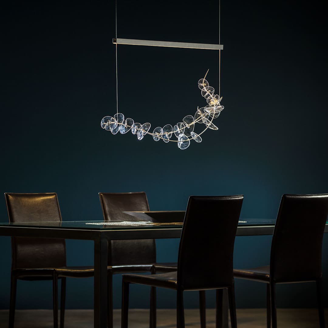 Lily 41" Wide LED Linear Chandelier