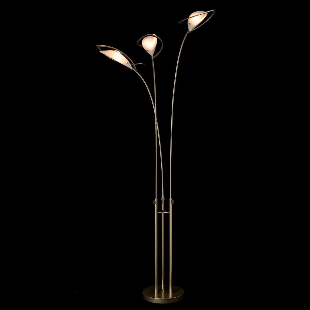Aerial 3 Light 80" Tall Tree Floor lamps