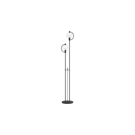 Pluto 2 Light 69" Tall Buffet Floor Lamp