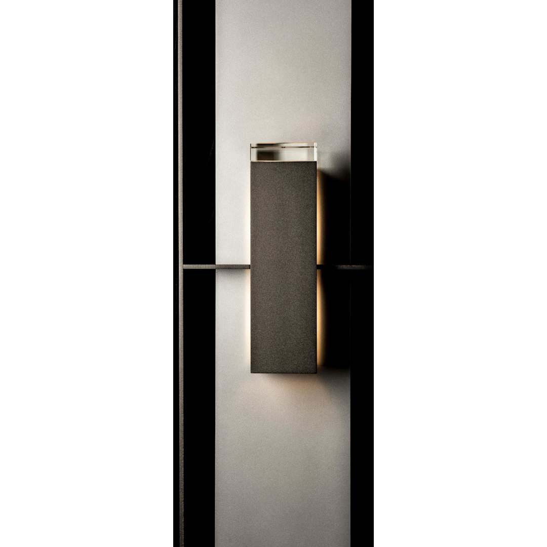 Shadow Box 2 Light 45" Tall Outdoor Wall Sconce