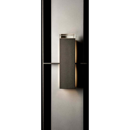 Shadow Box 2 Light 45" Tall Outdoor Wall Sconce