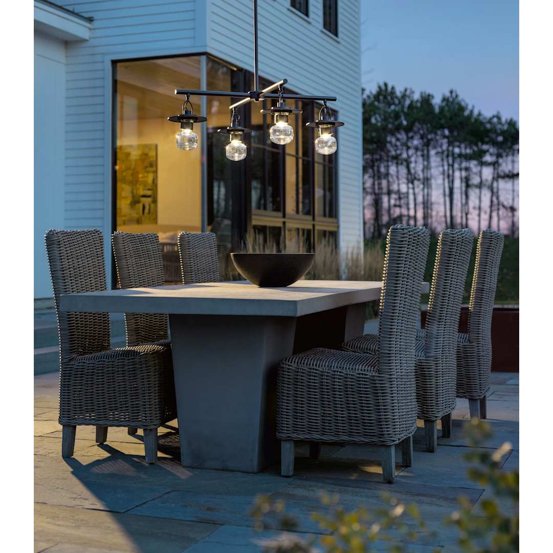 Mason 4 Light 34" Wide Outdoor Chandelier