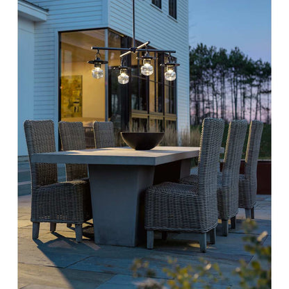 Mason 4 Light 34" Wide Outdoor Chandelier