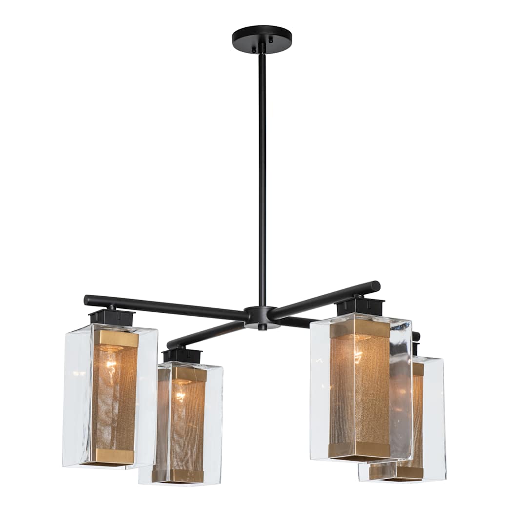 Polaris 4 Light 32" Wide Outdoor Chandelier
