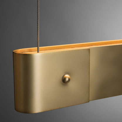 Fold 2" Wide Suspension Linear Pendant