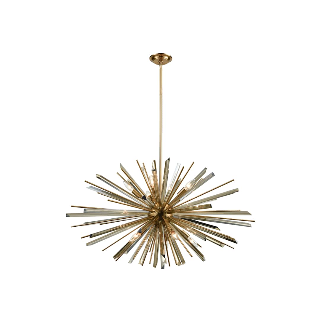 Ivinson 10 Light 39" Wide Sputnik Chandelier