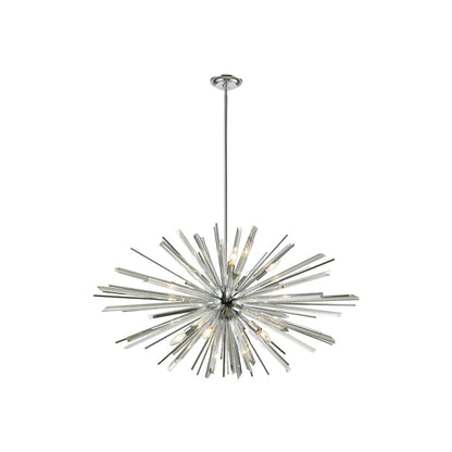 Ivinson 10 Light 39" Wide Sputnik Chandelier