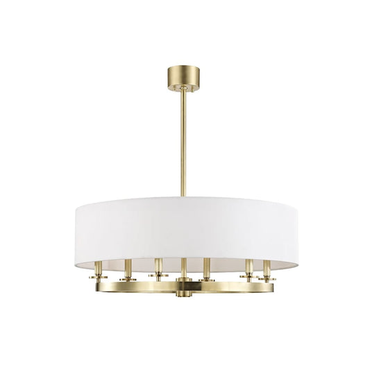 Butte 6 Light 31" Wide Taper Candle Drum Chandelier
