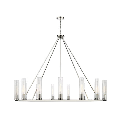 Hartman 15 Light 60" Wide Pillar Candle Ring Chandelier