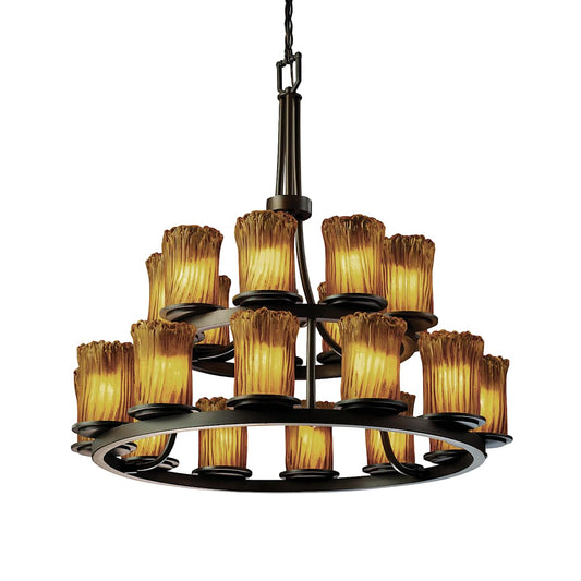 Veneto Luce 21 Light 2 Tier Chandelier