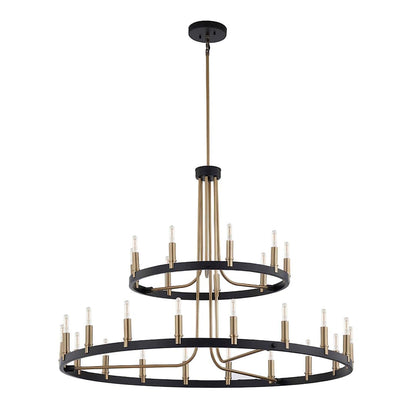 Clayton 27 Light 42" Wide Ring Chandelier