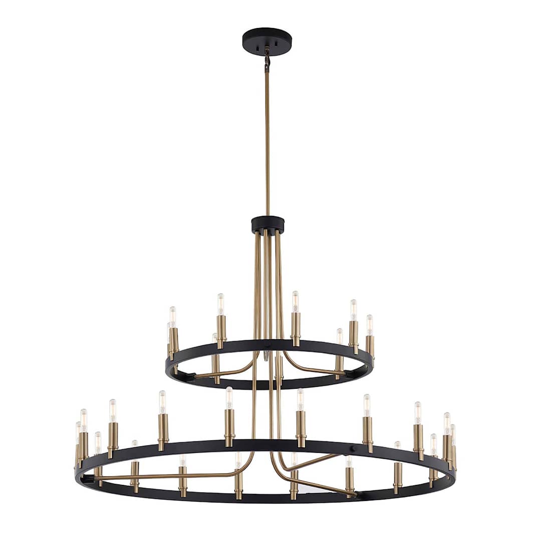 Clayton 27 Light 42" Wide Ring Chandelier