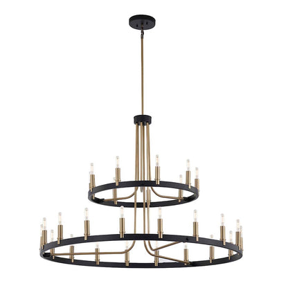 Clayton 27 Light 42" Wide Ring Chandelier