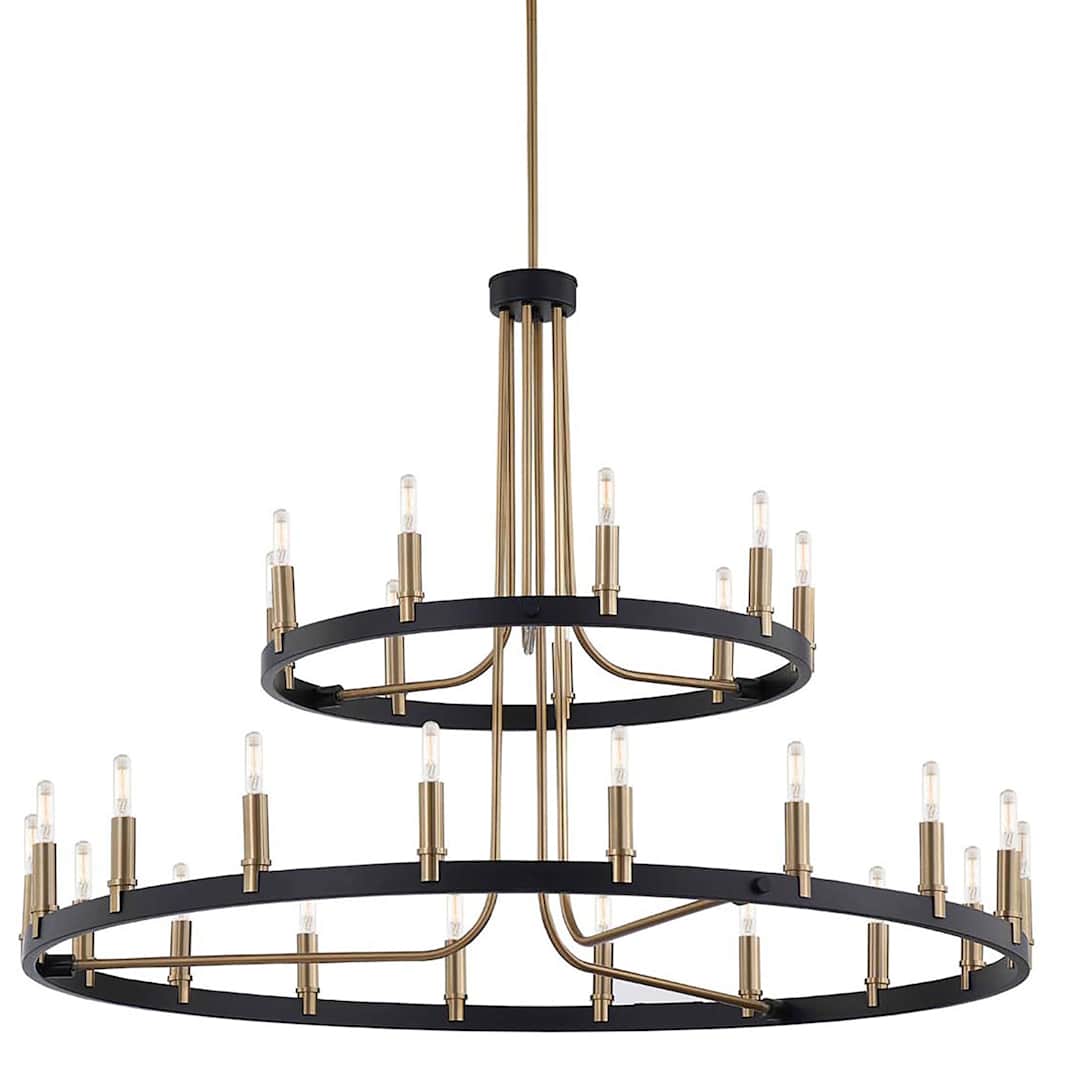 Clayton 27 Light 42" Wide Ring Chandelier