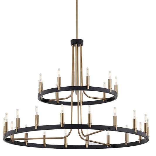 Clayton 27 Light 42" Wide Ring Chandelier
