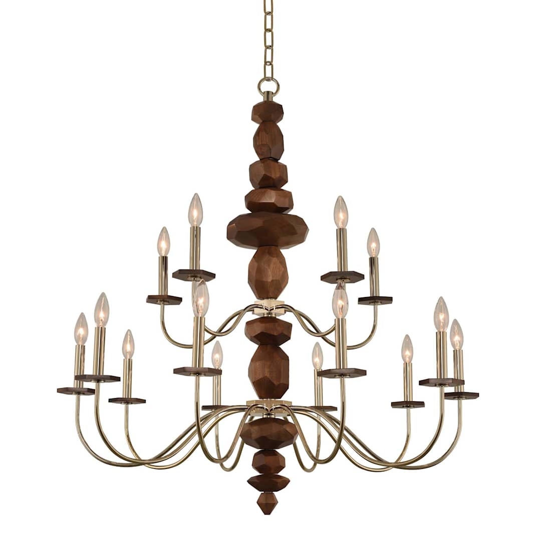 Lassen 15 Light 38" Wide Chandelier
