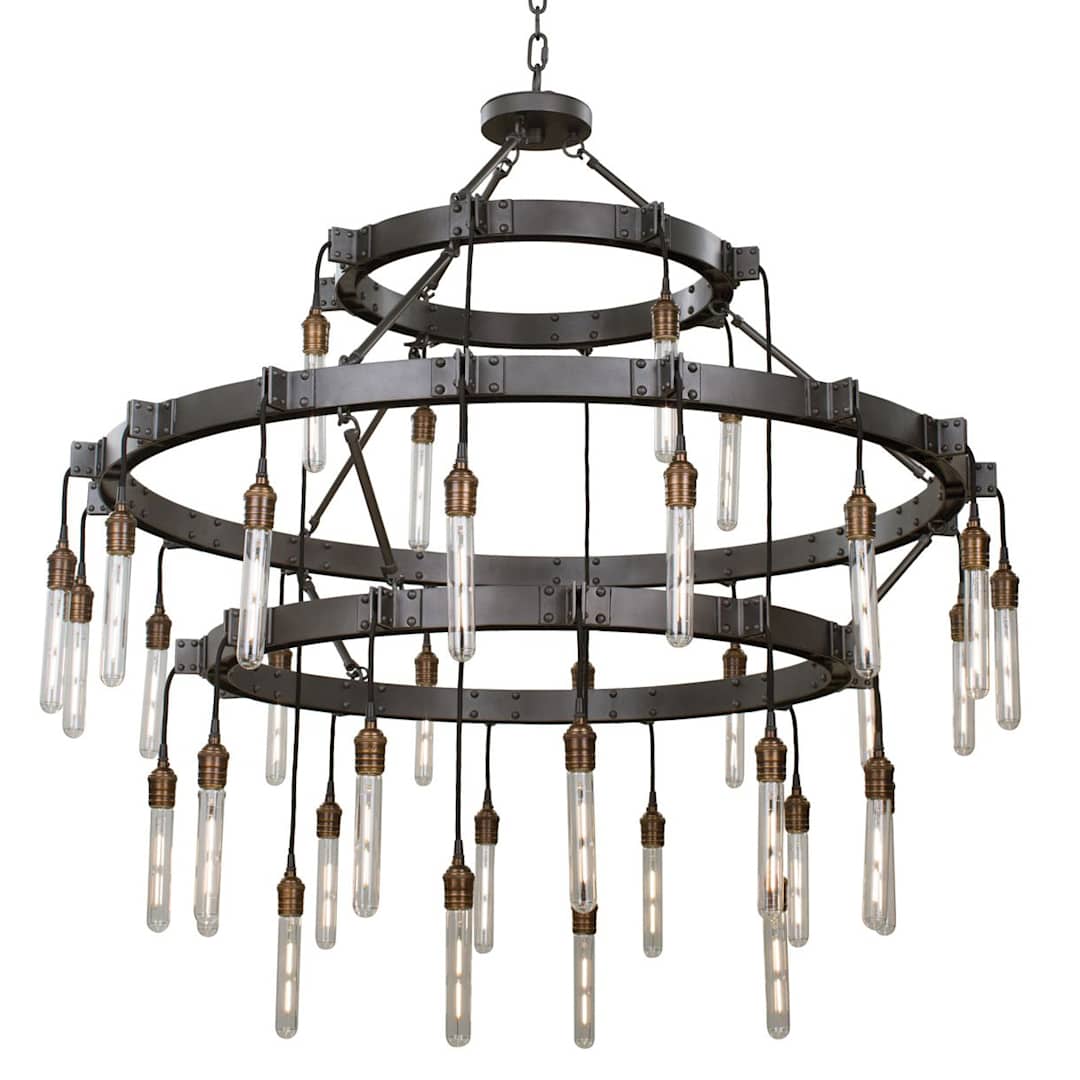 Stuyvesant 36 Light 48" Wide Ring Chandelier