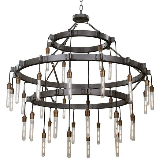 Stuyvesant 36 Light 48" Wide Ring Chandelier