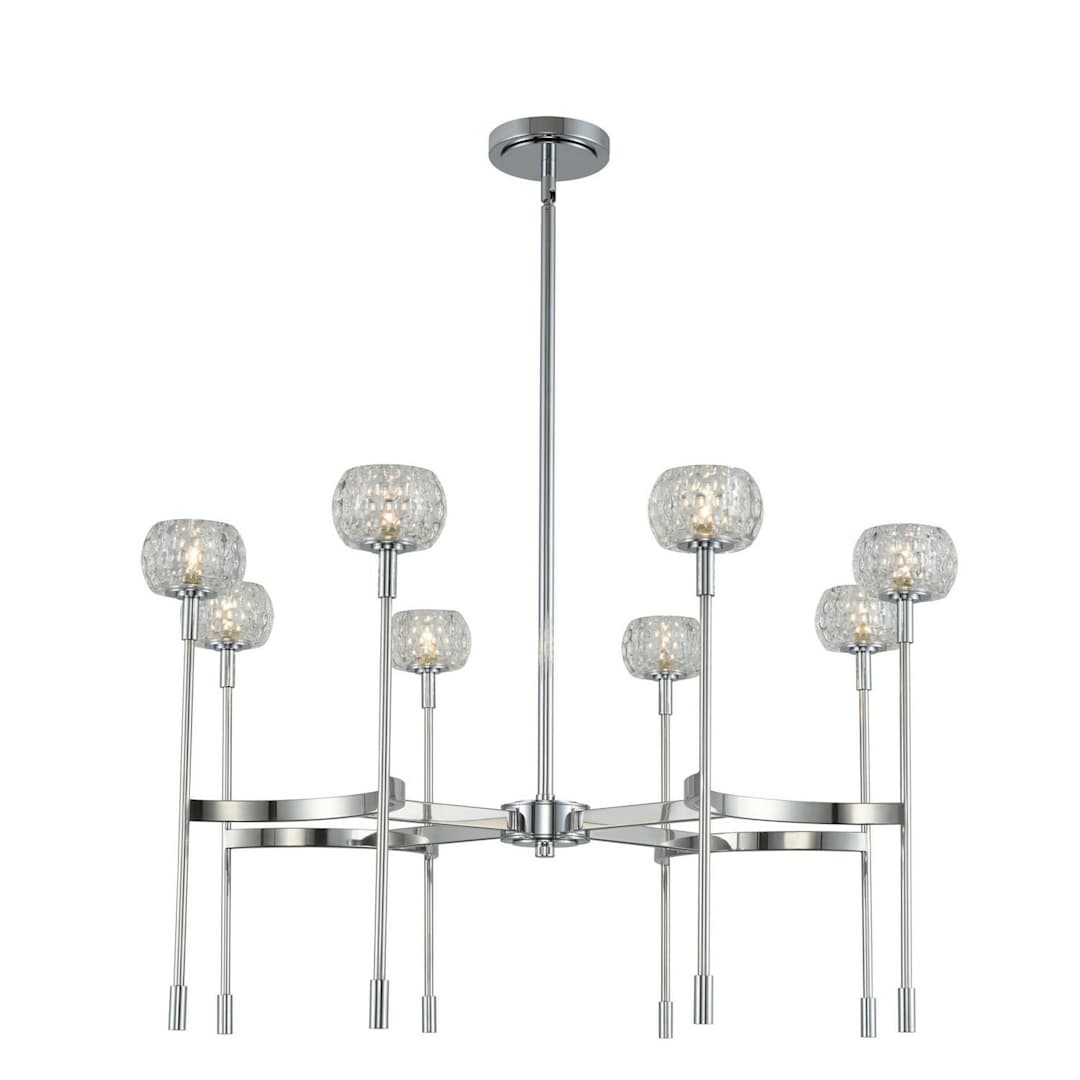 Mae 8 Light 32" Wide LED Chandelier