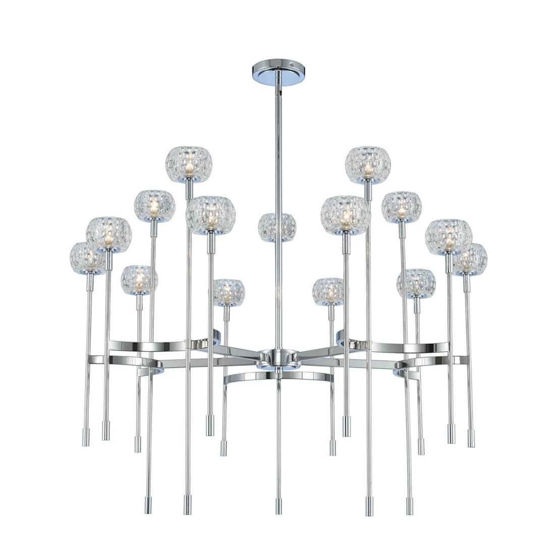 Mae 15 Light 38" Wide LED Chandelier