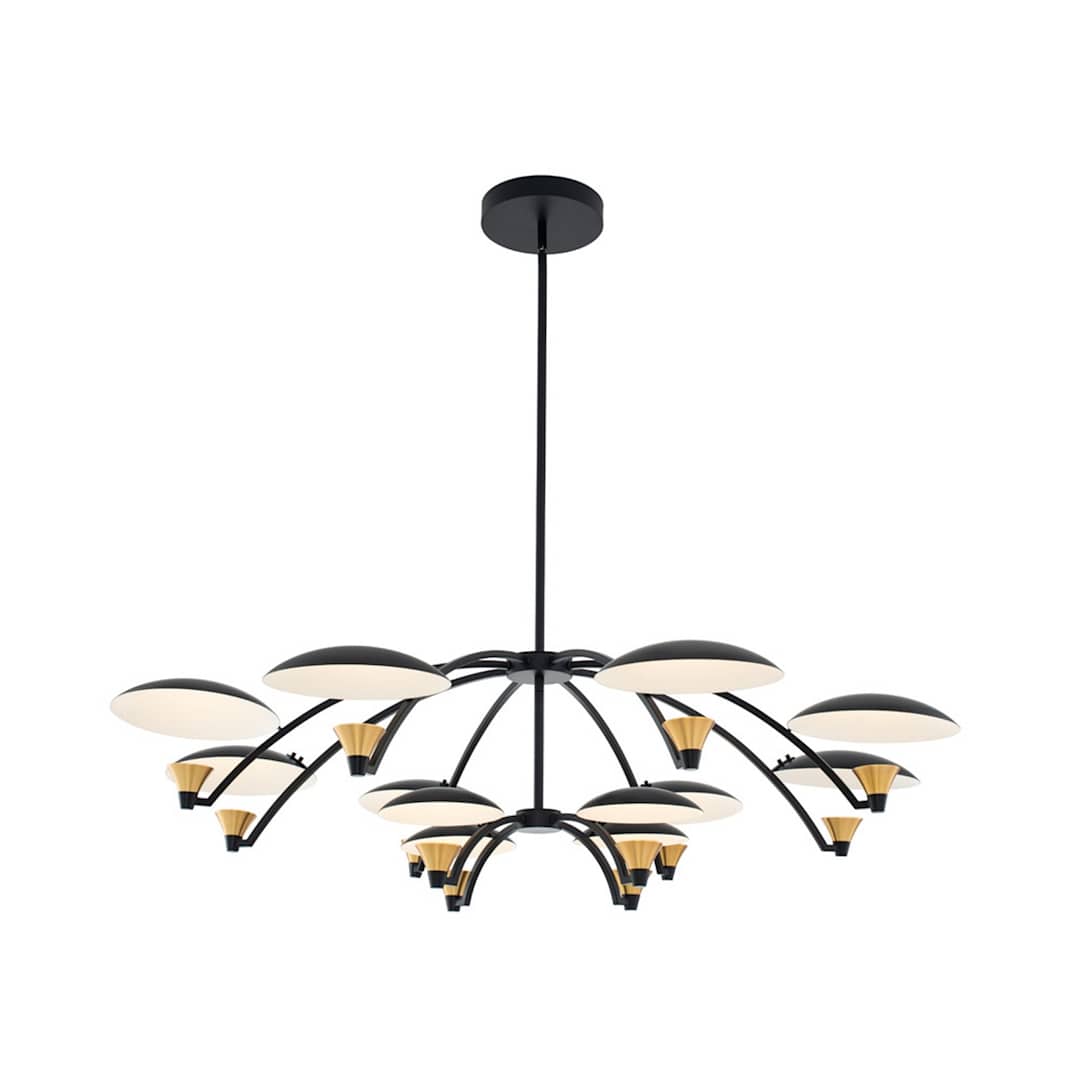 Redding 12 Light 45" Wide LED Chandelier