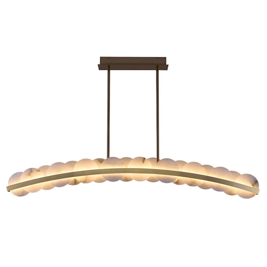 Meridian 60" Wide LED Linear Chandelier