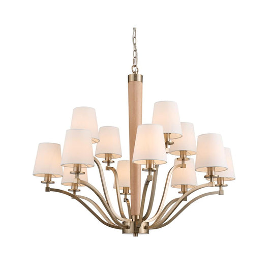 Curva 12 Light 36" Wide Chandelier