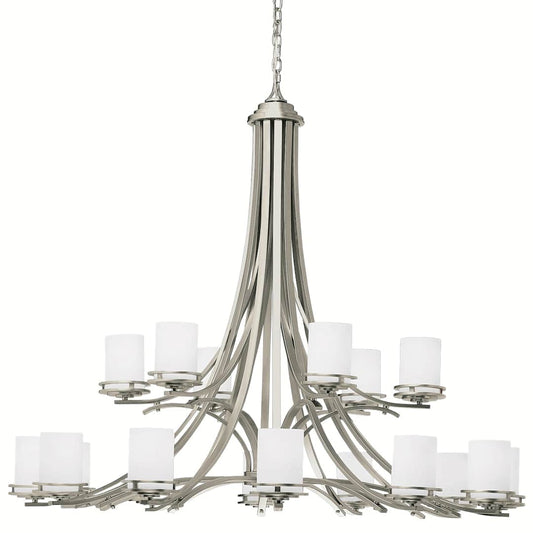 Hendrik 18 Light 51" Wide 2-Tier Chandelier