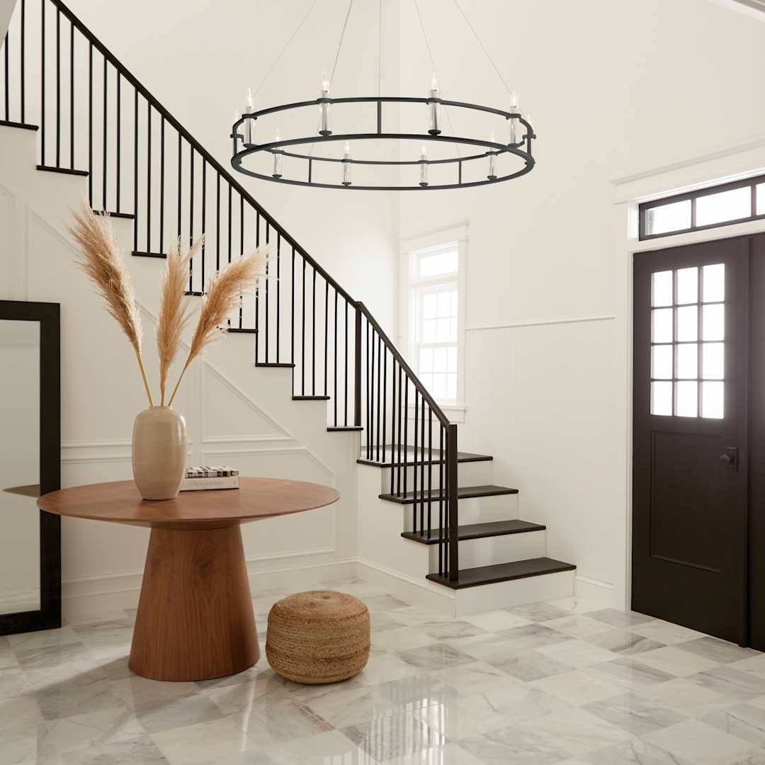 Rosalind 10 Light 50" Wide Crystal Candle Style Chandelier