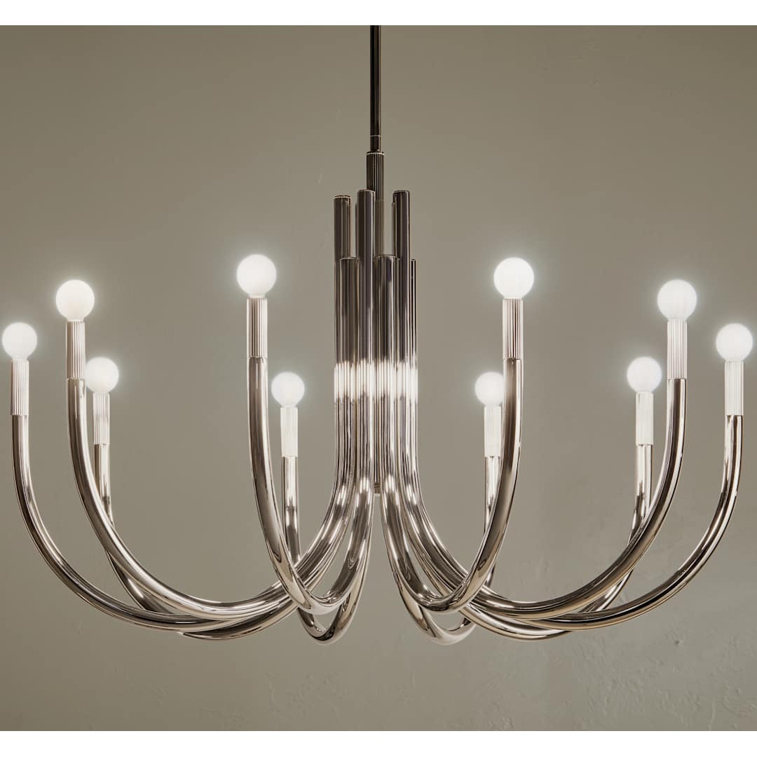 Odensa 10 Light 41" Wide Candle Style Chandelier