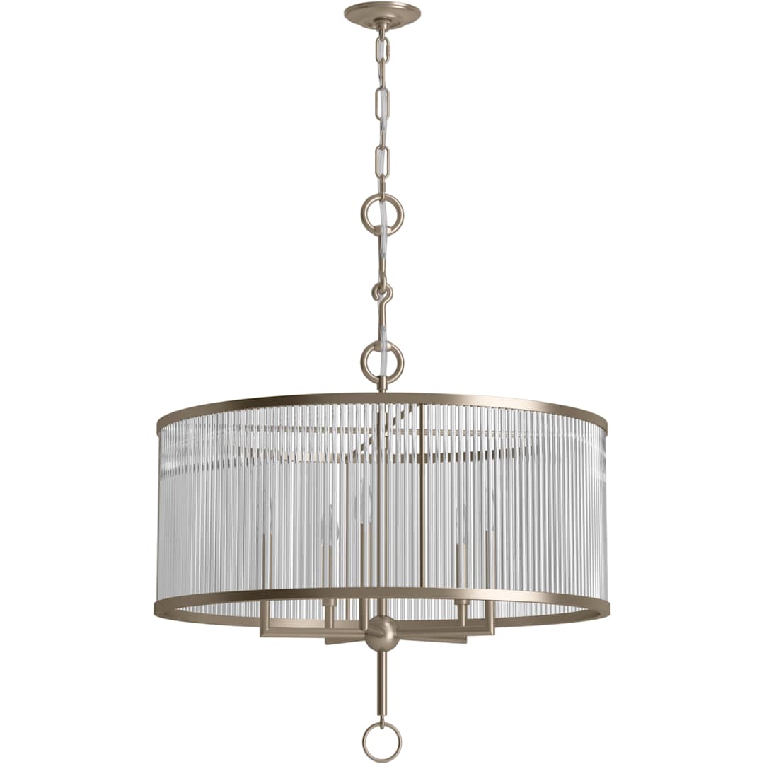 Terret 5 Light 29" Wide Taper Candle Drum Chandelier
