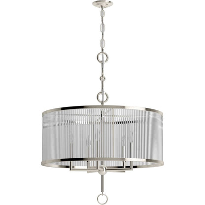 Terret 5 Light 29" Wide Taper Candle Drum Chandelier