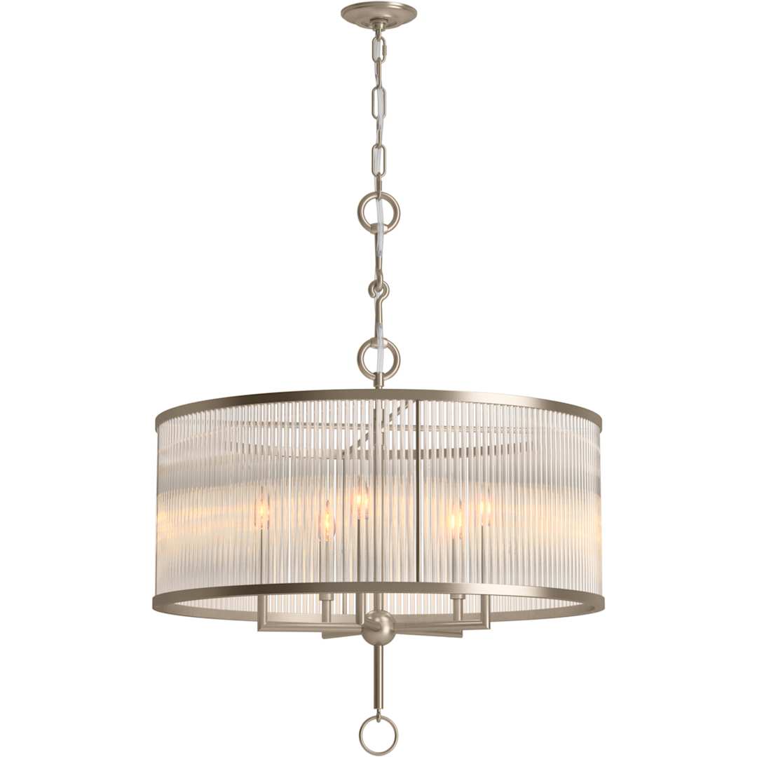 Terret 5 Light 29" Wide Taper Candle Drum Chandelier
